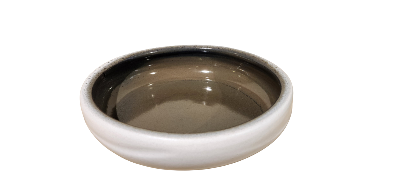 Farafra - Galaxy (Silver Blue) Deep plate