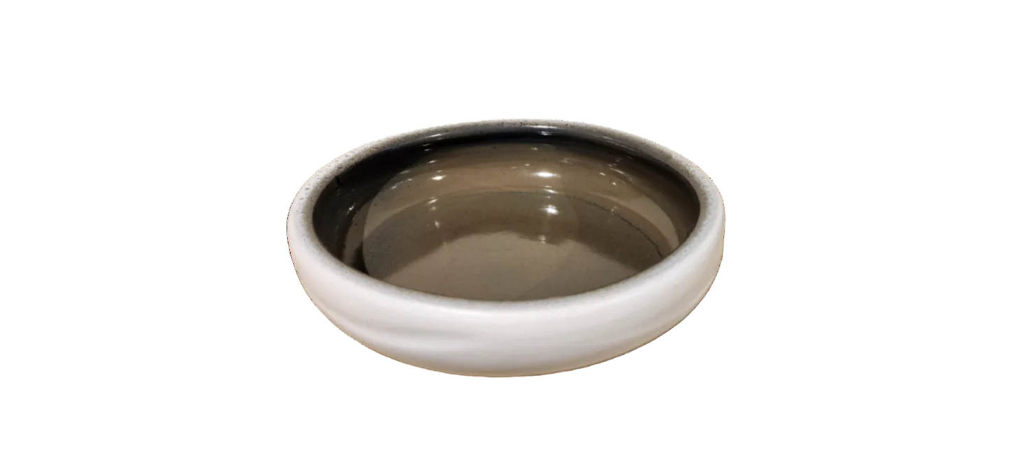 Farafra - Galaxy (Silver Blue) Deep plate