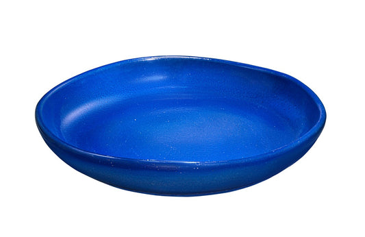 Form In Color - Sea Blue Round Serving Platter