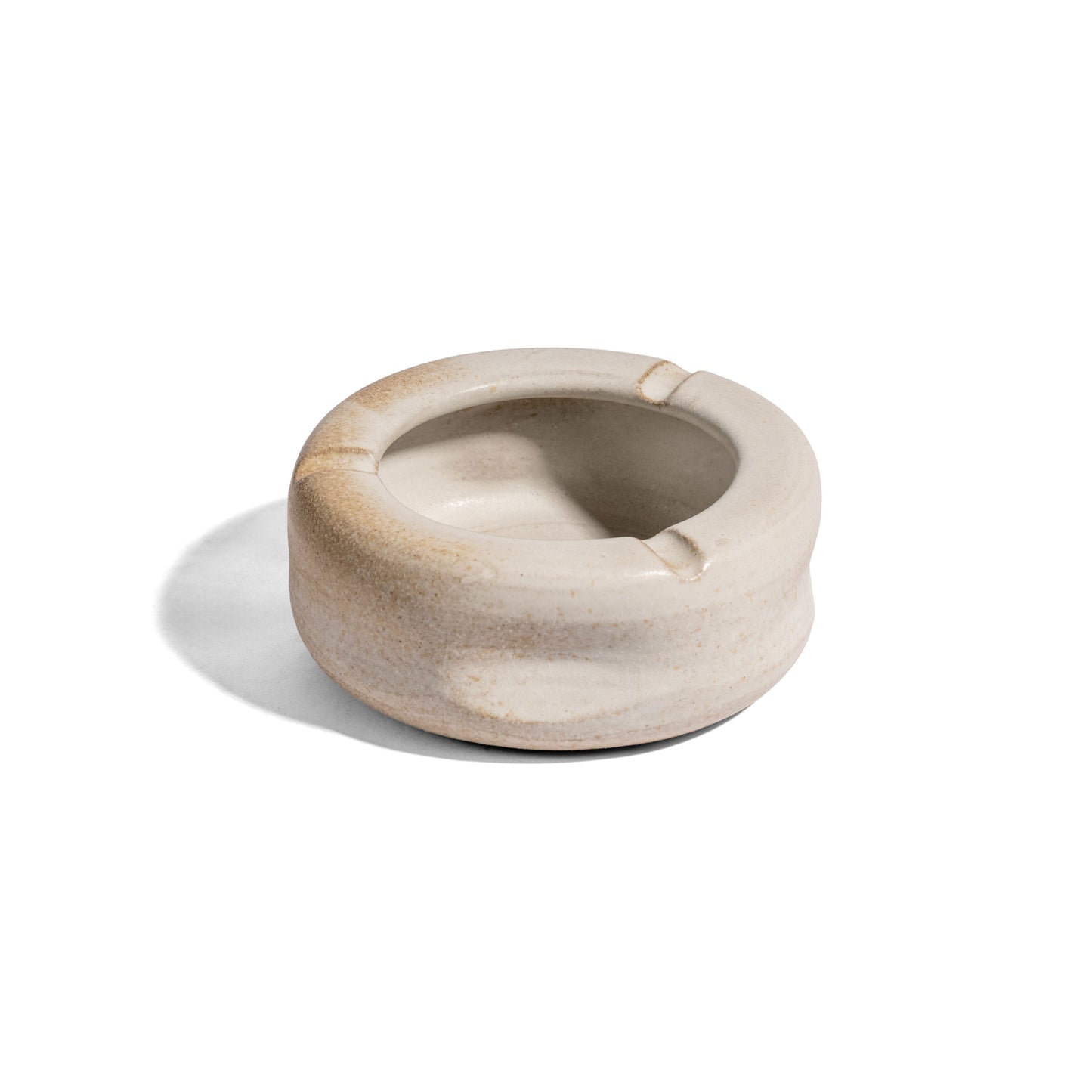 Form - Ivory White Ashtray