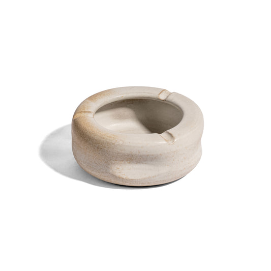 Form - Ivory White Ashtray