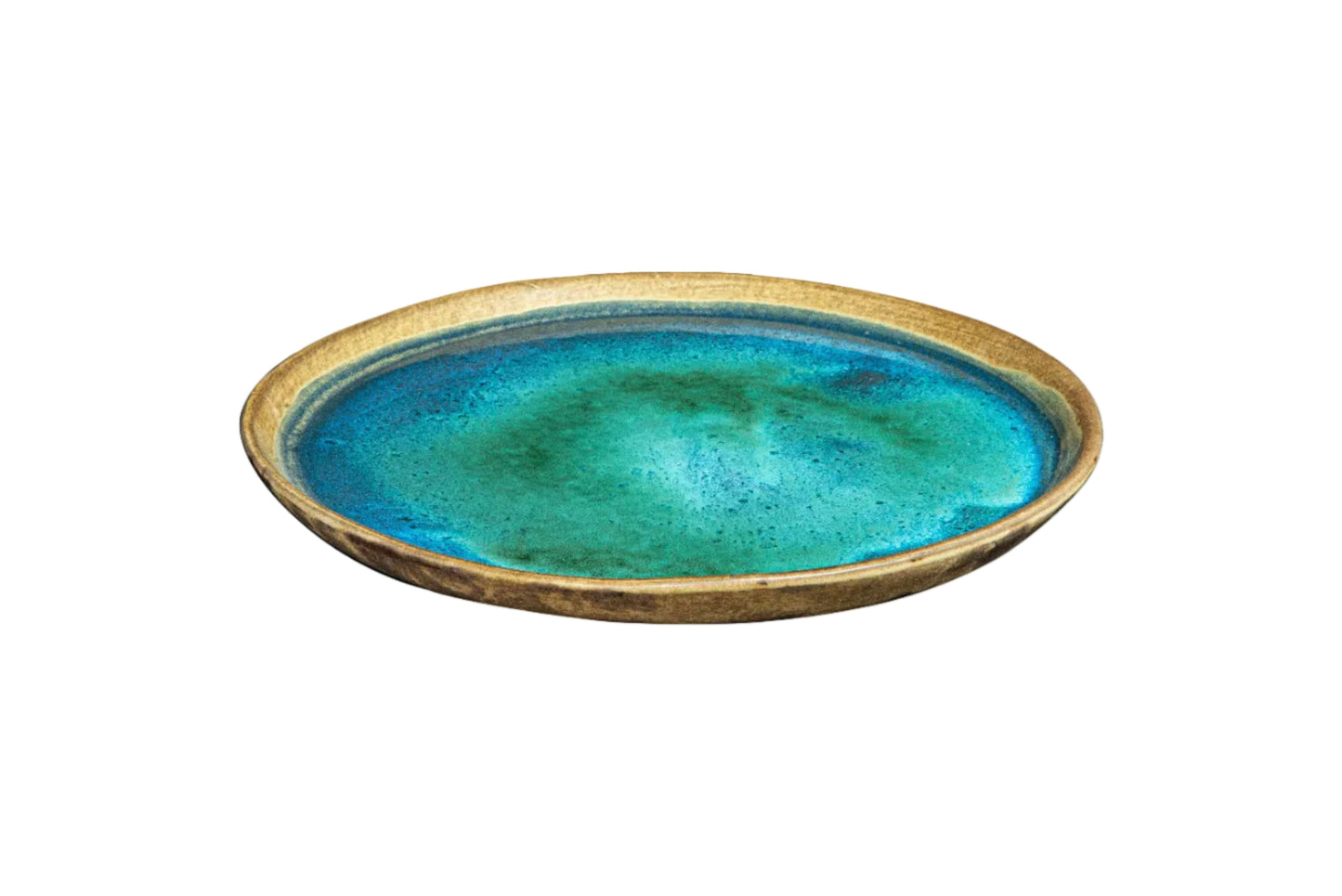 Siwa - Shoreline & Olive Blue Flat Plate
