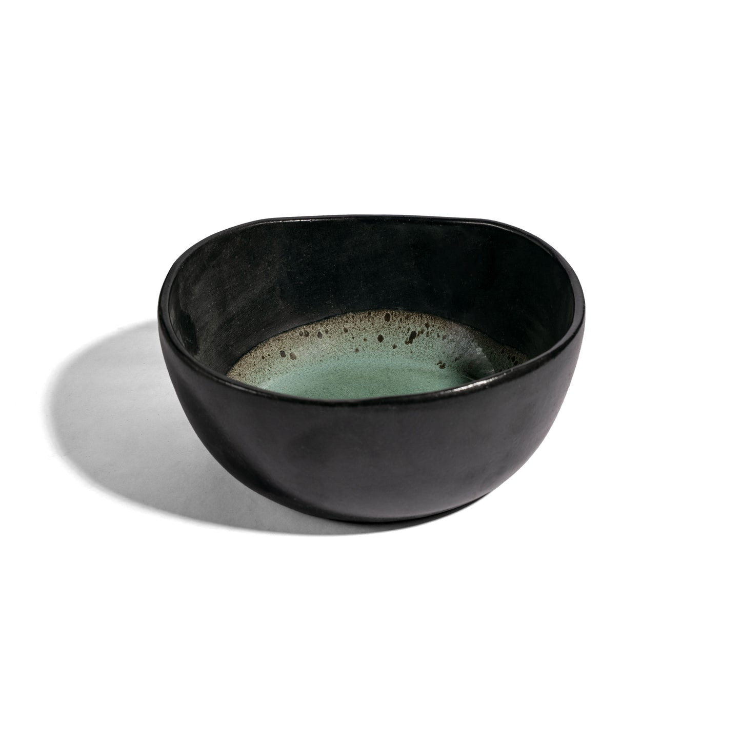 Siwa - Night Sky (Black) with Aqua Bottom Bowl