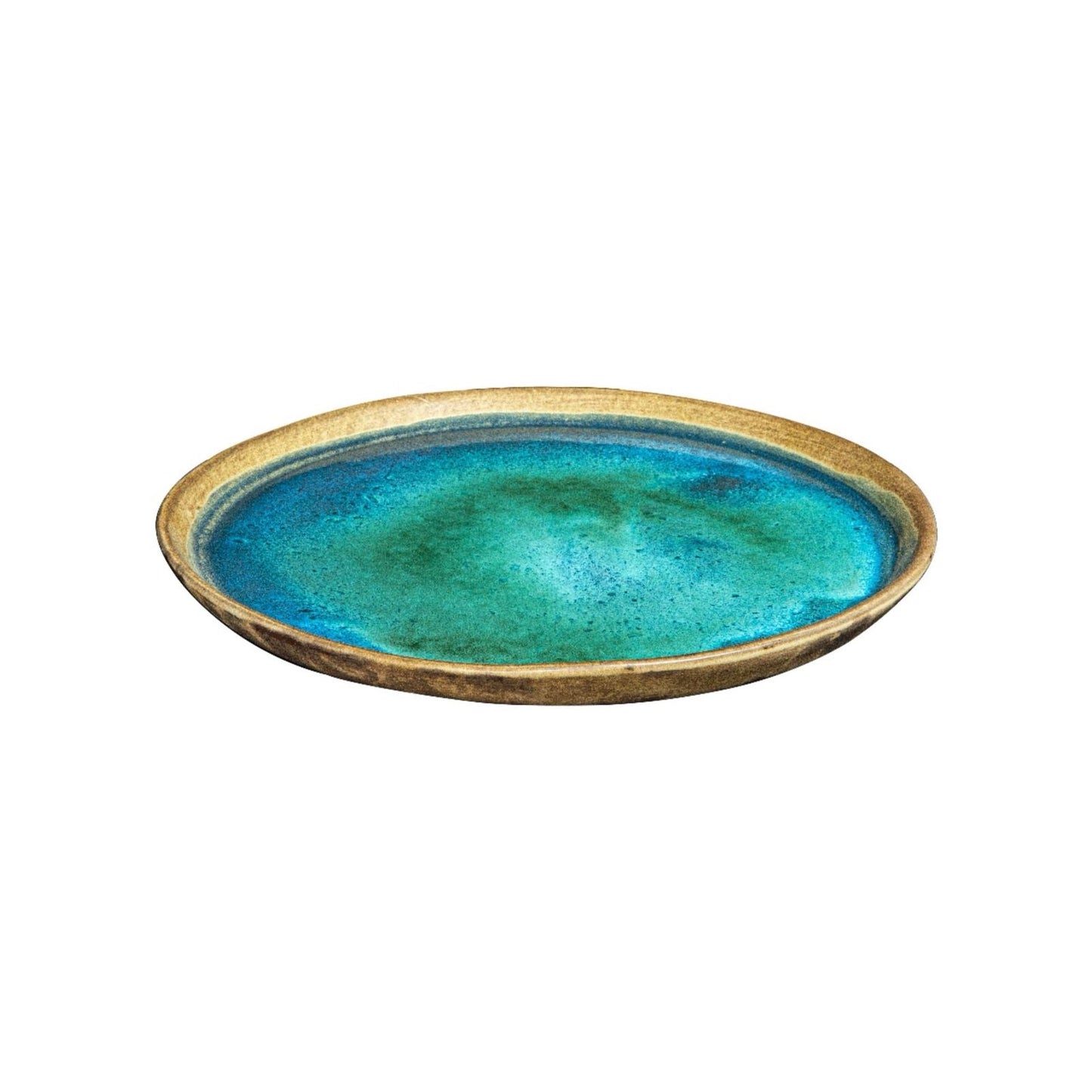 Siwa - Shoreline Aqua Blue Serving Platter