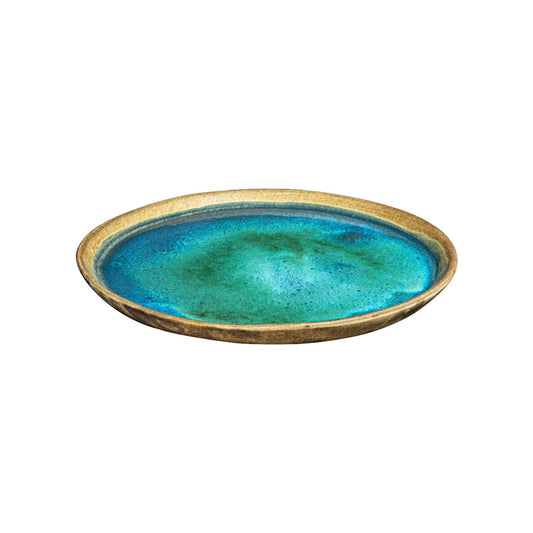 Siwa - Shoreline Aqua Blue Serving Platter