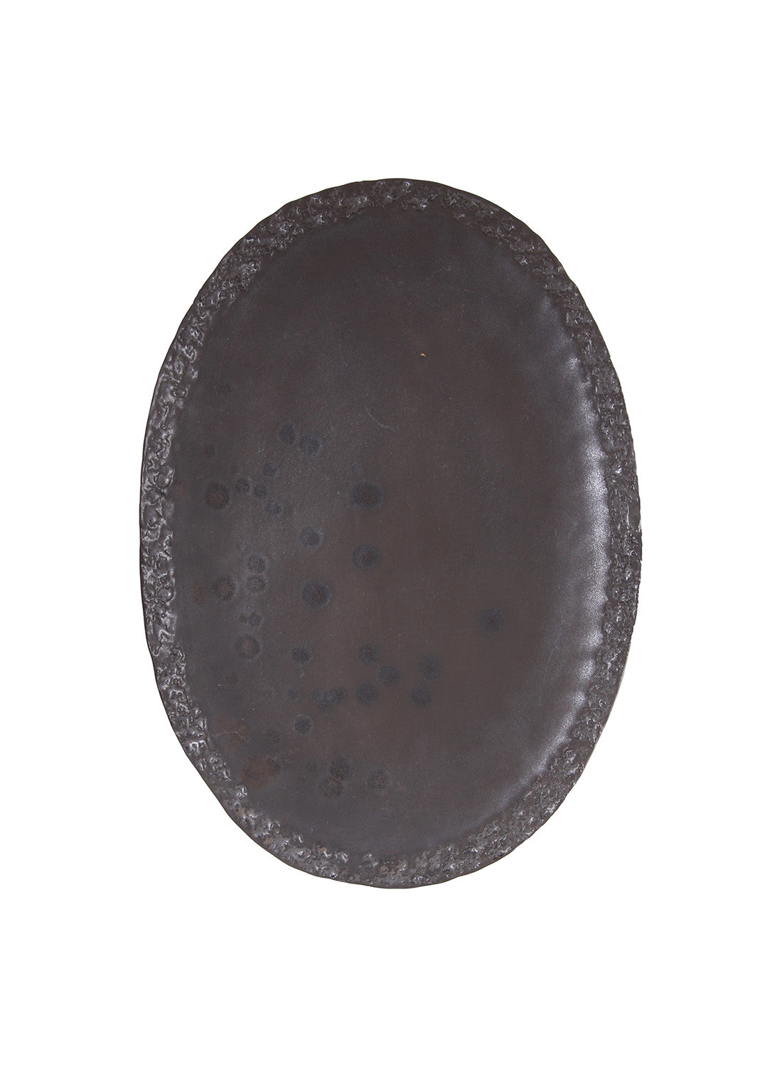 Mamba - Black Matte Oval Serving Platter
