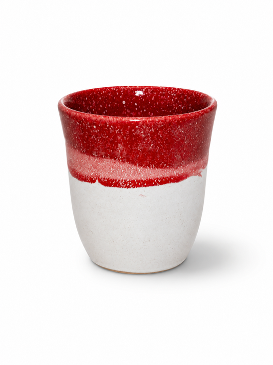 Accessories - Dual-Tone (Red White) Lotus Cup