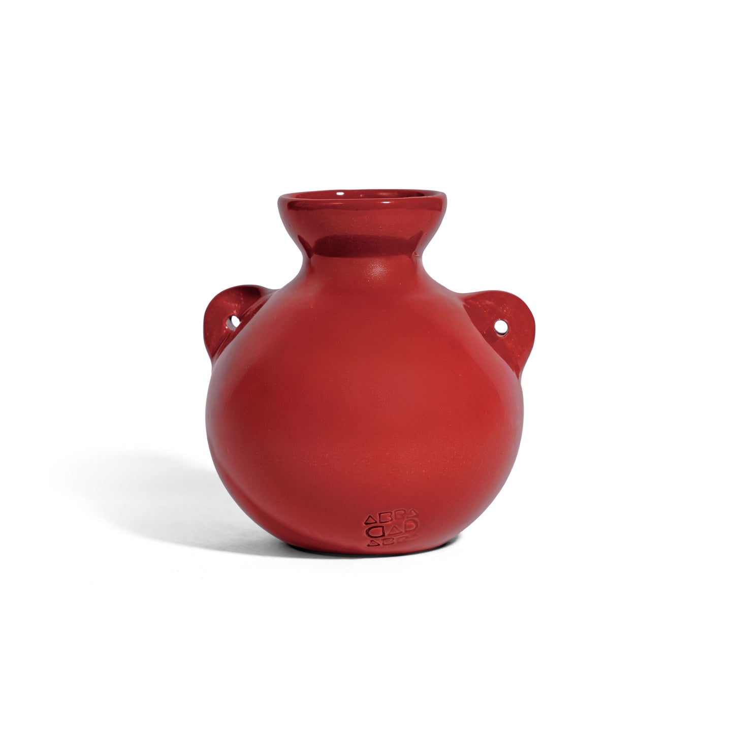 Accessories - Red 2 Handles Vase