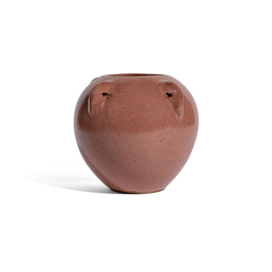 Accessories - Glossy Clay 4 Handles Vase