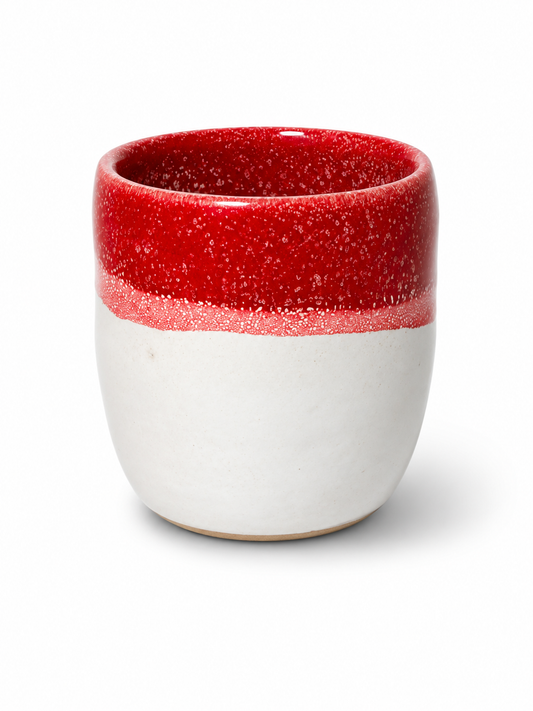 Accessories - Dual-Tone (Red White) Coffee Cup