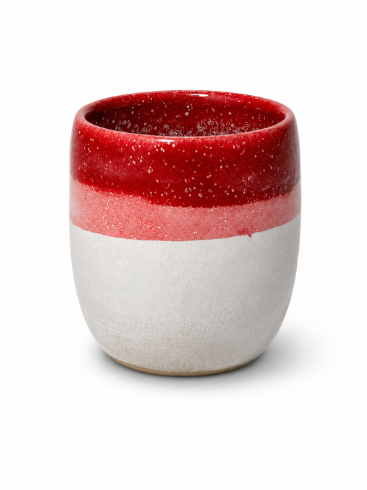 Accessories - Dual-Tone (Red White) Tumbler Cup