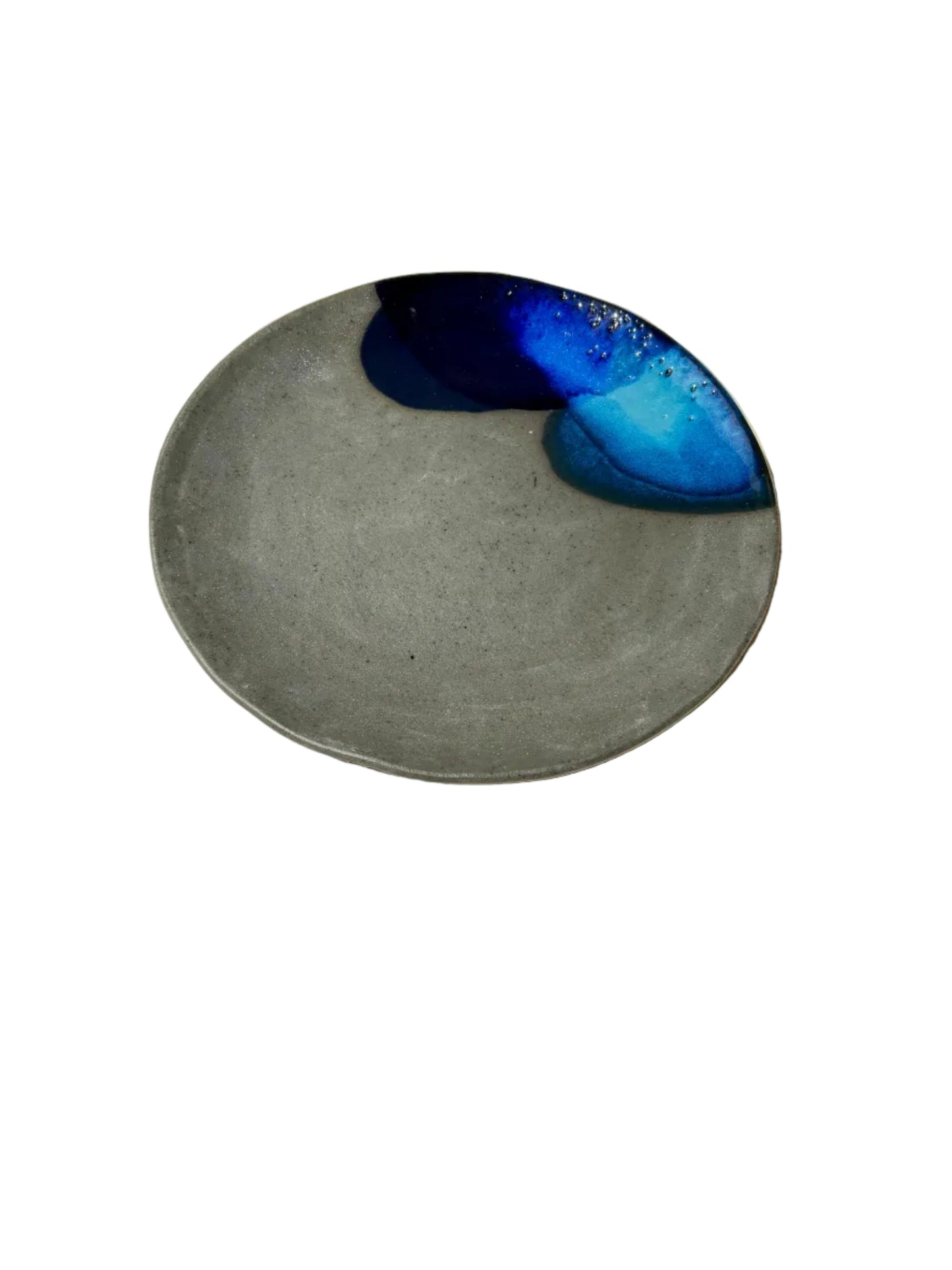 Moon - Blue Shades Flat Plate