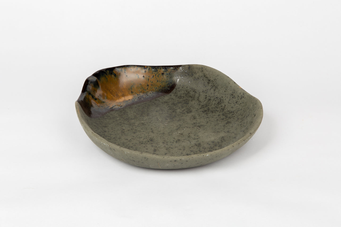 Yoga - Charcoal Honey Deep Plate