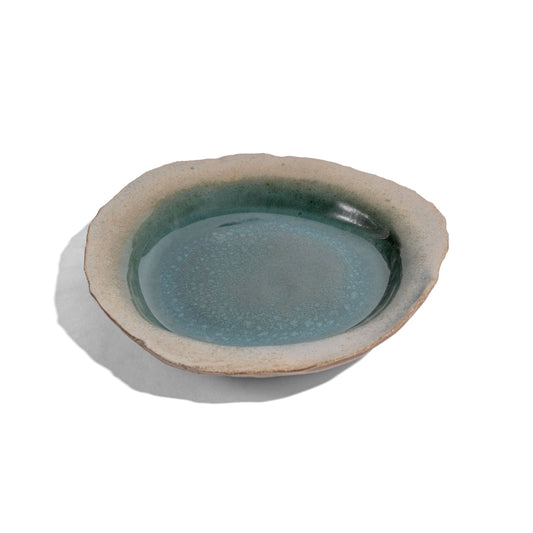 Bloom - Aqua Heart Greyish Green Flat Plate