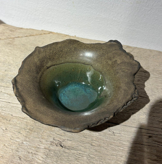 Bloom - Ramekin - Oxided Aqua