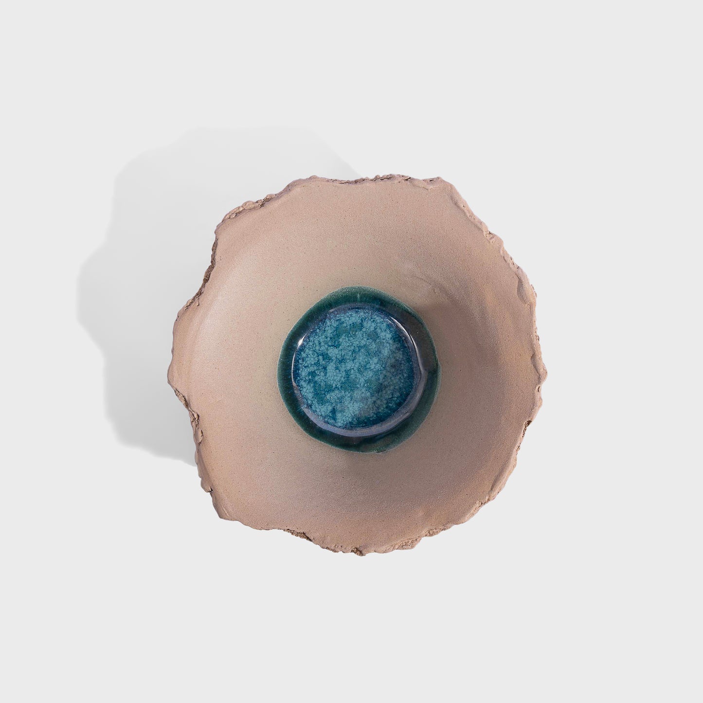 Bloom - Aqua Heart Greyish Green Bowl