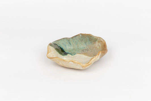Tarantella - Deep Plate - Blues & nude Ivory white