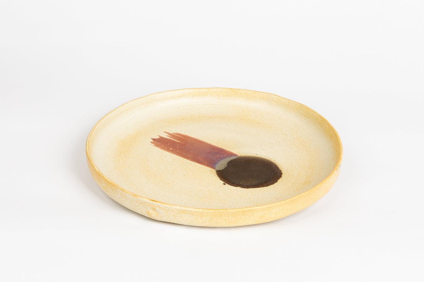 Comet - Ivory white Red Oxide - Serving Plates