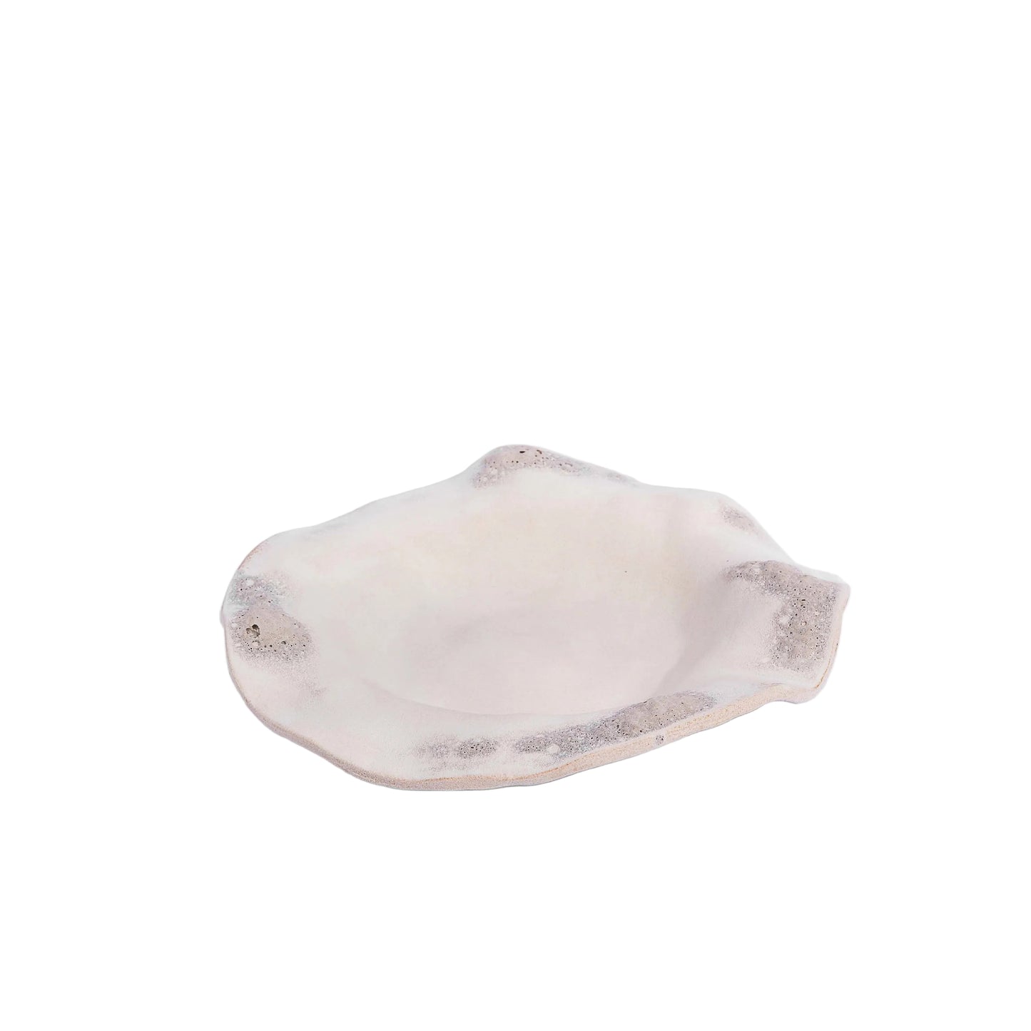 Ups & Downs - Ivory Frost Deep Plate