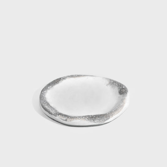 Ups & Downs - Ivory Frost Side Flat Thick Plate