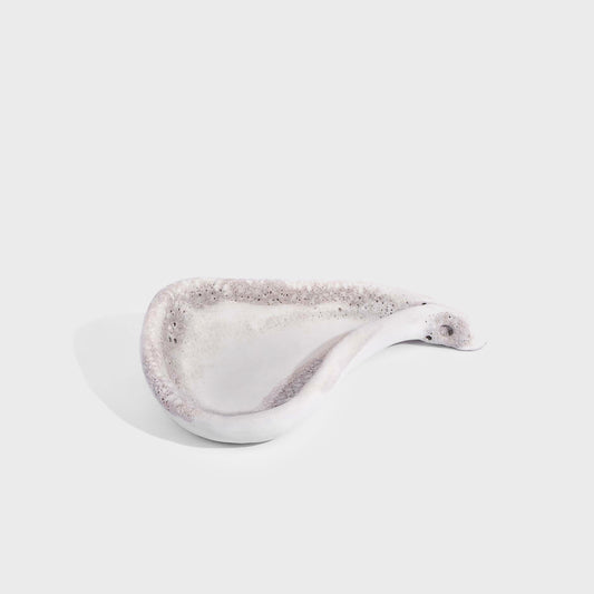 Ups & Downs - Ivory Frost Side Curved Oval