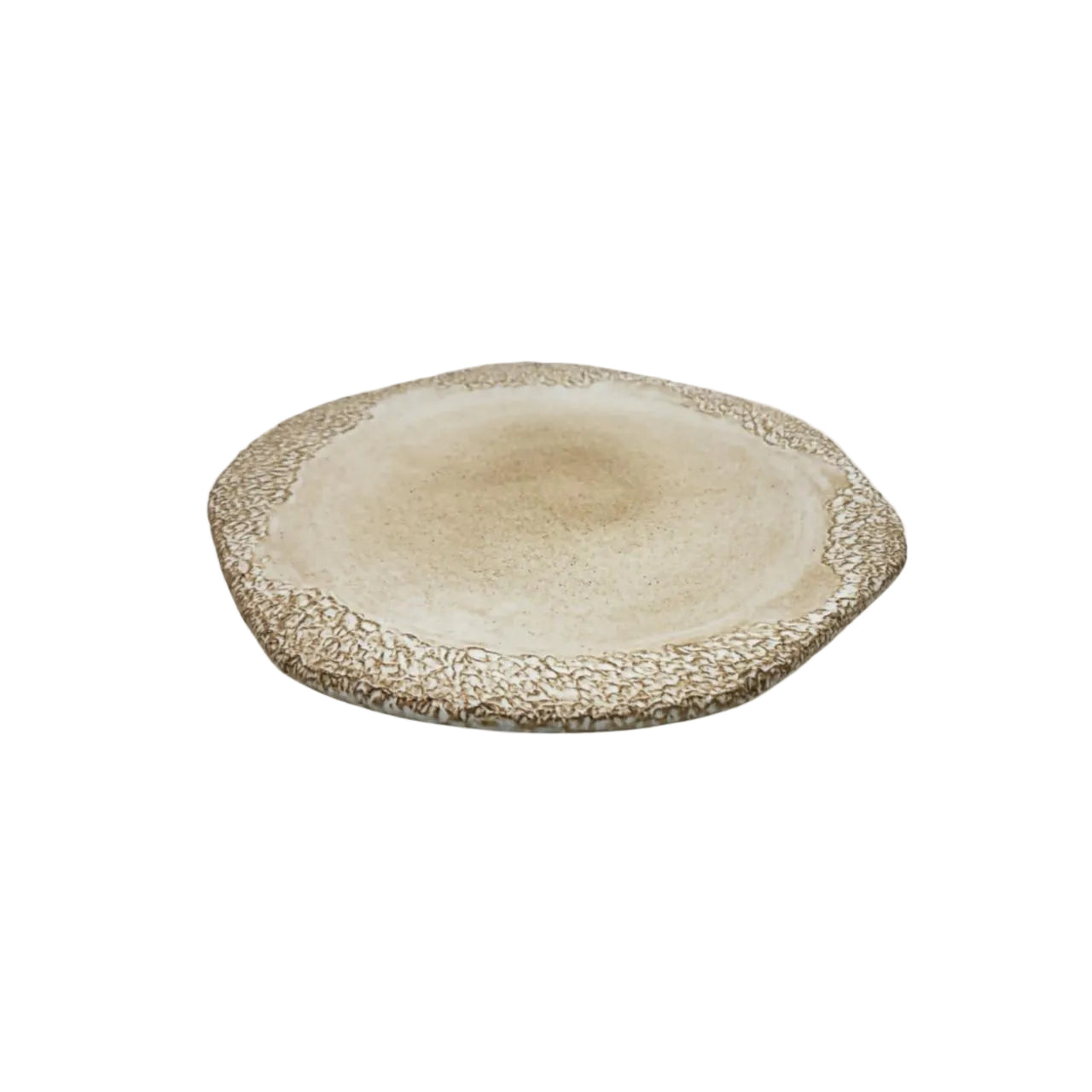 Coral - Ivory (White) Flat Plate