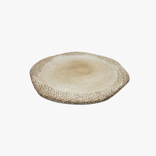 Coral - Ivory (White) Flat Plate