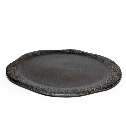 Coral - Black Matt Flat Plate