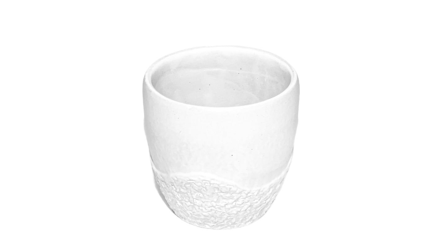 Coral - White Matte Tumbler
