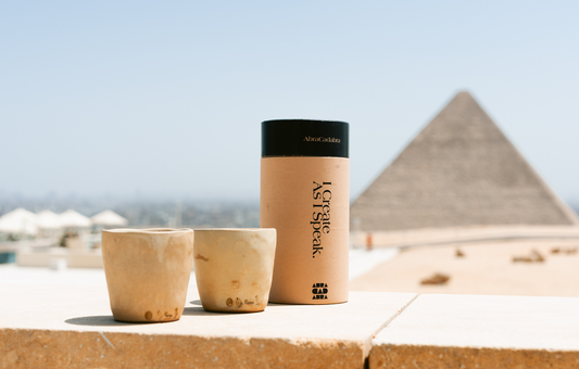 Caves - Nude Sand (Beige)  Set of 2 Tumblers