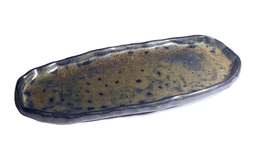 Caves - Night Sky (Black) Oval Serving Plate