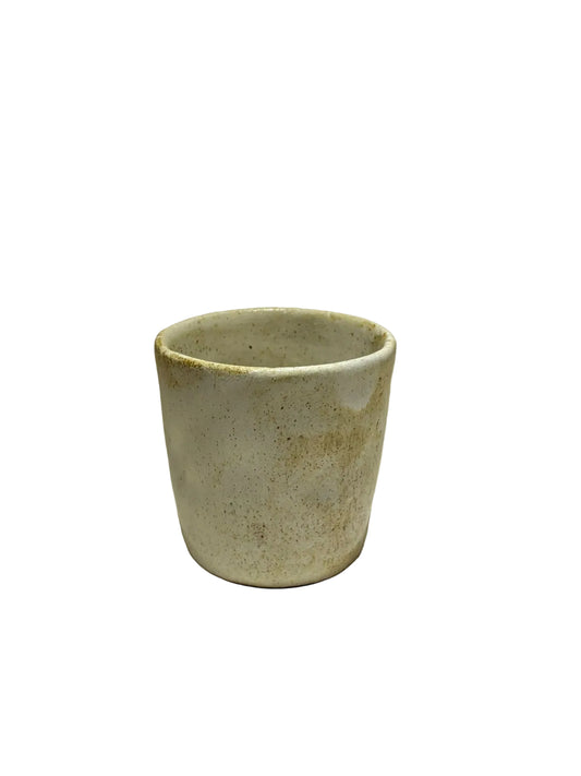 Caves - Ivory White Espresso Cup Without Handle