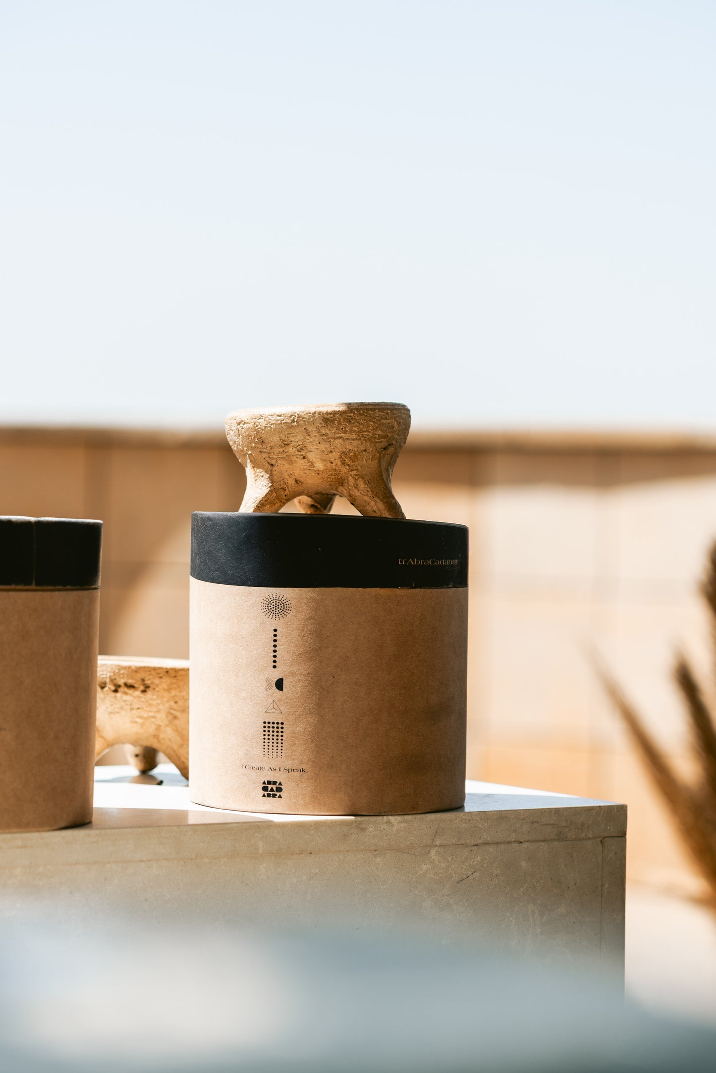 Gravity - Nude (Sand Beige) Set of 2 Legged Ramekin