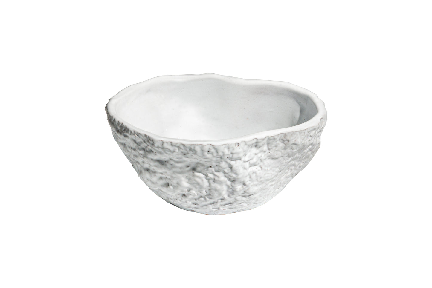 Reef - White Matte Irregular Bowl