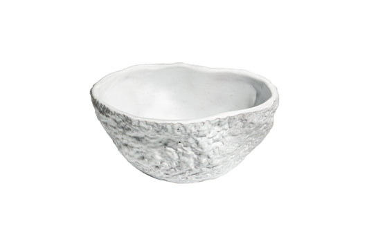 Reef - White Matte Irregular Bowl