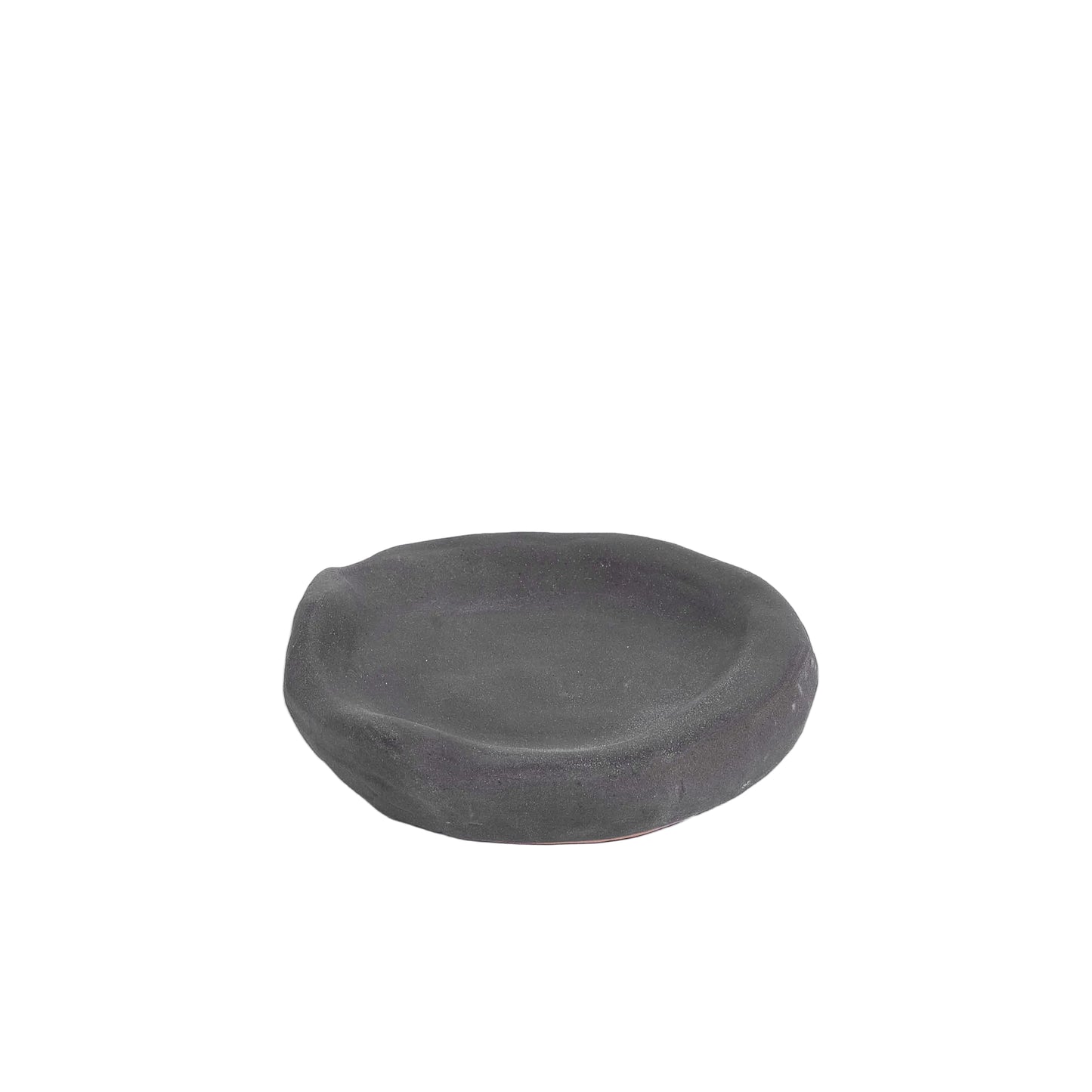 Terra Pebbles - Charcoal Complimentary Round Shape
