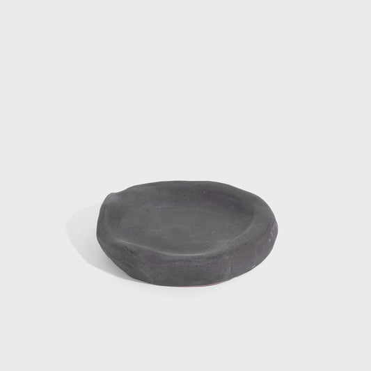 Terra Pebbles - Charcoal Complimentary Round Shape