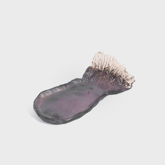 Soft Burn - Noir Aura Rectangular Platter