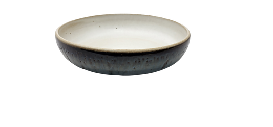 Forest - Ciel & Ivory White Deep Plate