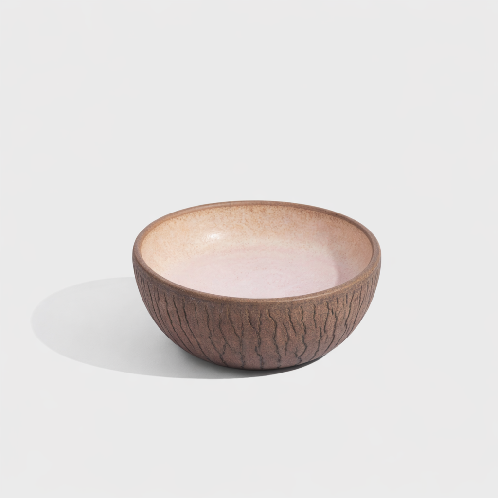 Forest - Gazelle & Ivory White Bowl