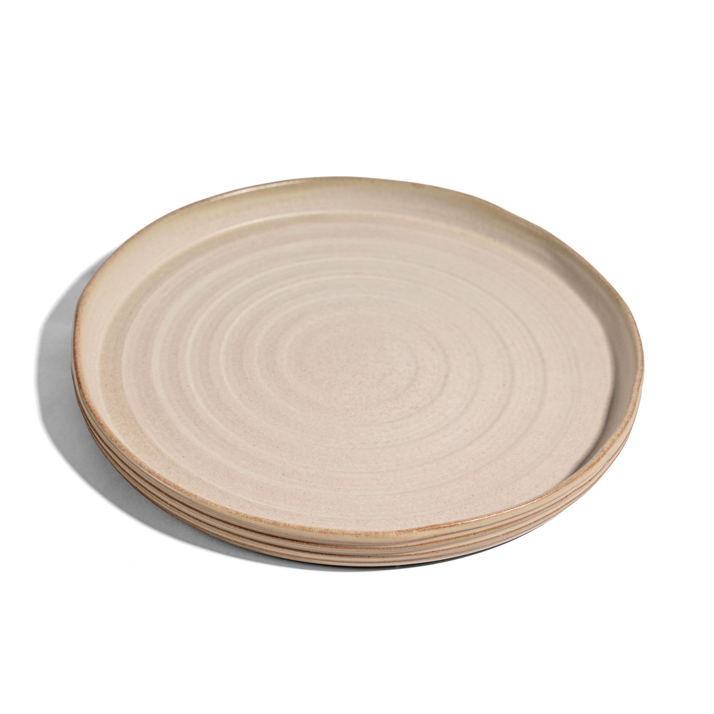 Time - Vintage Beige Flat Plate