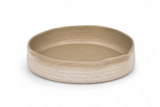 Time - Chocolate Deep Plate