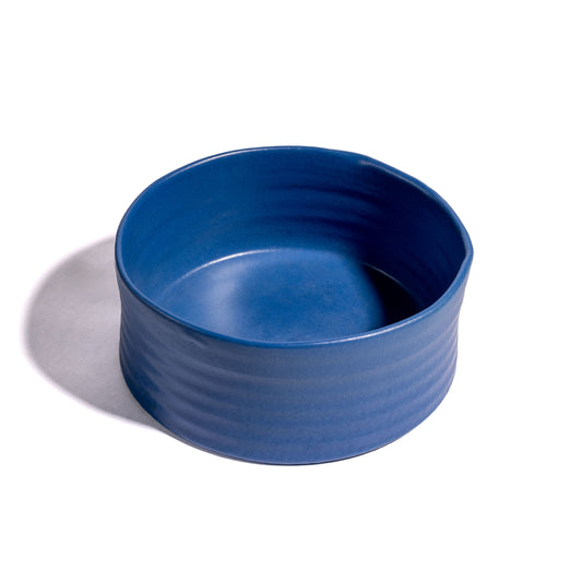 Time - Blue Matte Bowl