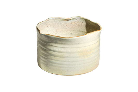 Time - Vintage Beige Bowl