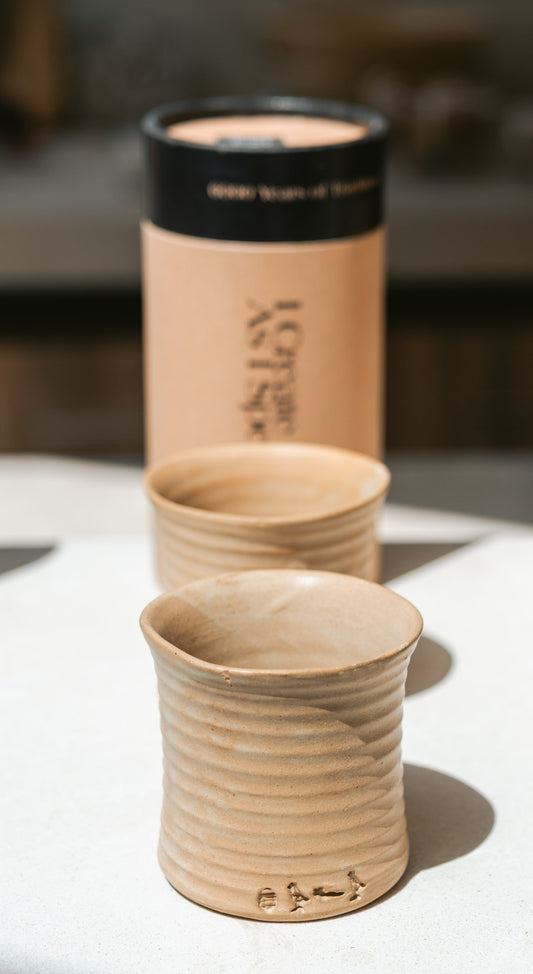 Time - Nude Sand (Beige) Set of 2 Tumblers