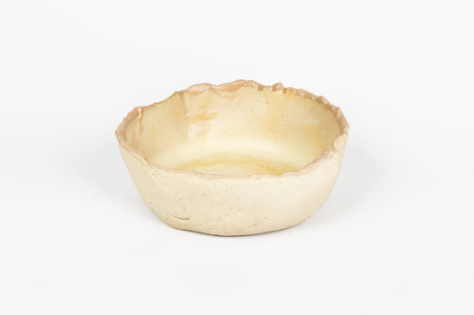 Seaside - Basket Bowl - Ivory white