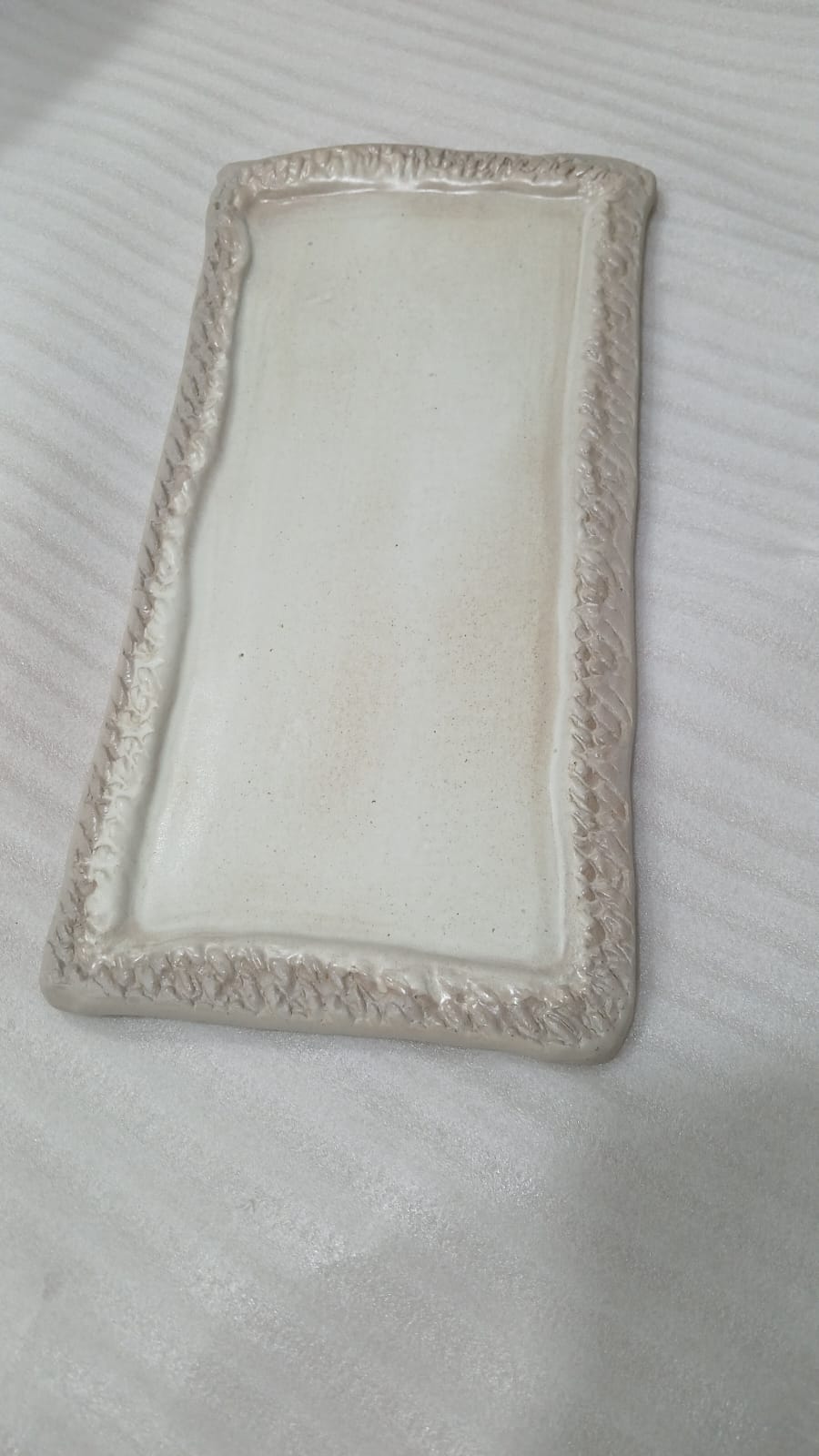 Seaside - Rectangular Tray - Ivory White