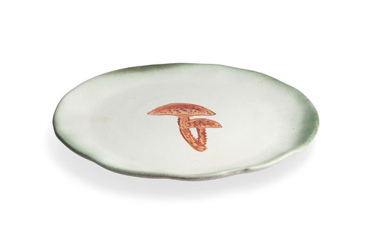 Magic Mushies - Pistara Flat Plate - Rust