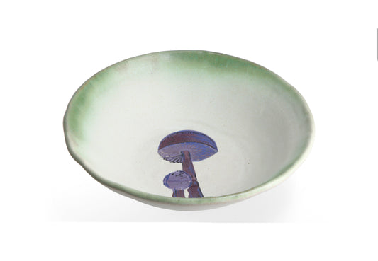 Magic Mushies - Pistara Deep Plate - Midnight