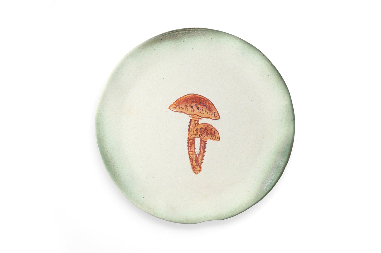 Magic Mushies - Pistara Flat Plate - Rust